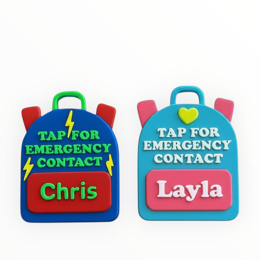 KidGuard NFC Emergency Contact Tag