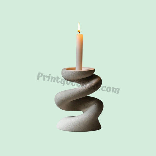 3D Printed Candle Holders | Artistic Lighting & Home Ambiance Decor