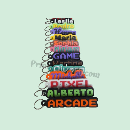 Custom Keychains | Design Your Own 3D Printed Keychain | Personalized