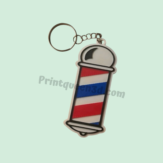 Barber NFC Keychain
