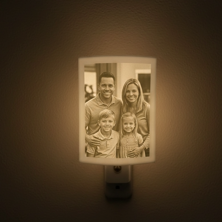 lithophane custom night light