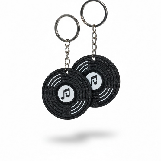 Vinyl Disc NFC Keychain